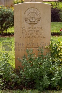 BEIRUT WAR CEMETERY - OTTEWELL, JOHN RUDDICK